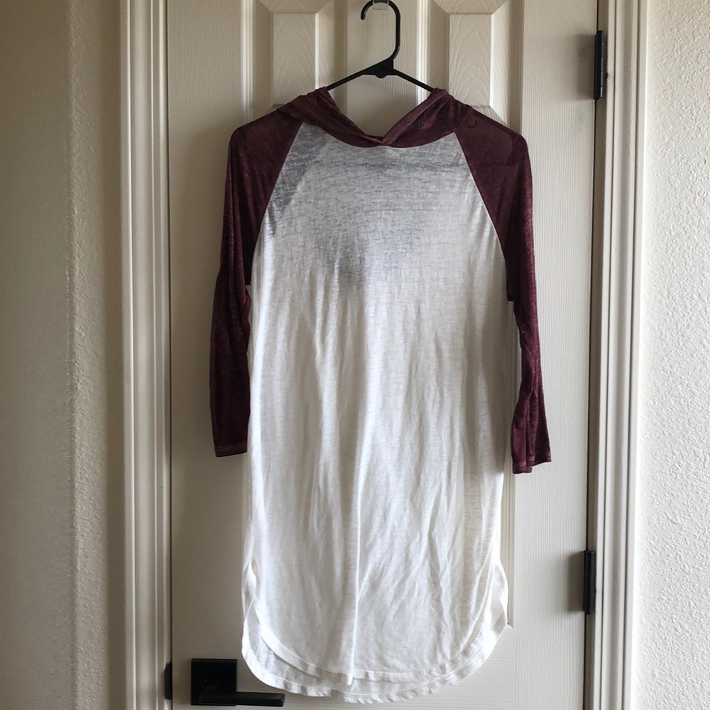 Forever 21 Burnout Long Tee
